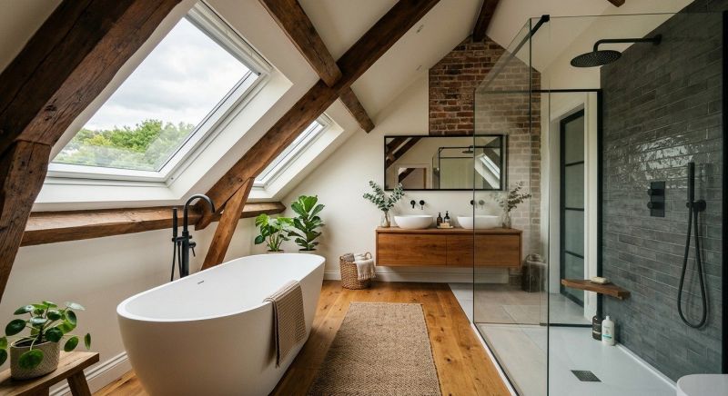 Attic Bathroom Remodeling in Cape May, NJ
