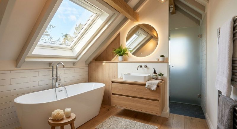 Attic Bathroom Remodeling in Cape May, NJ