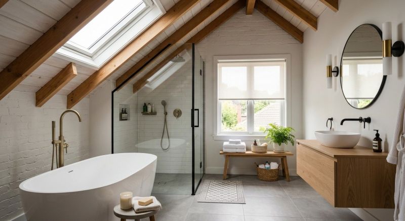 Attic Bathroom Remodeling in Cape May, NJ