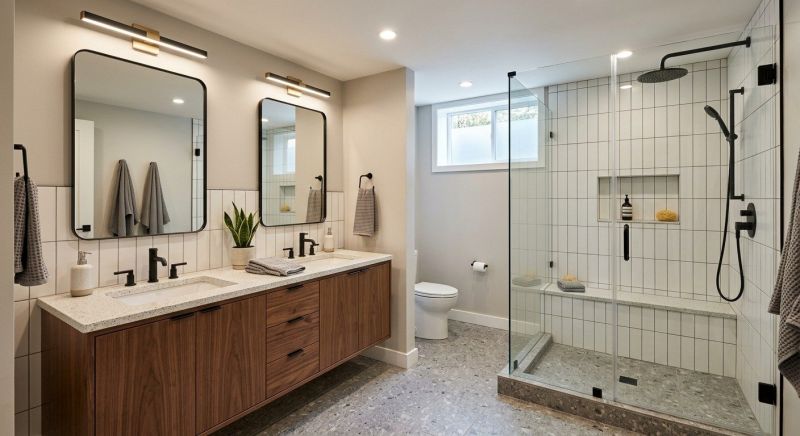 Basement Bathroom Remodeling in Cape May, NJ