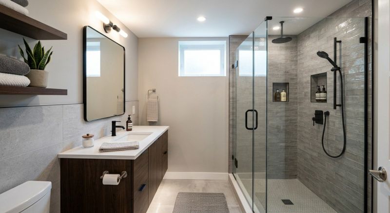 Basement Bathroom Remodeling in Cape May, NJ