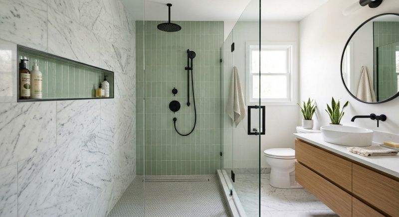 Bathroom Shower Renovation in Cape May, NJ